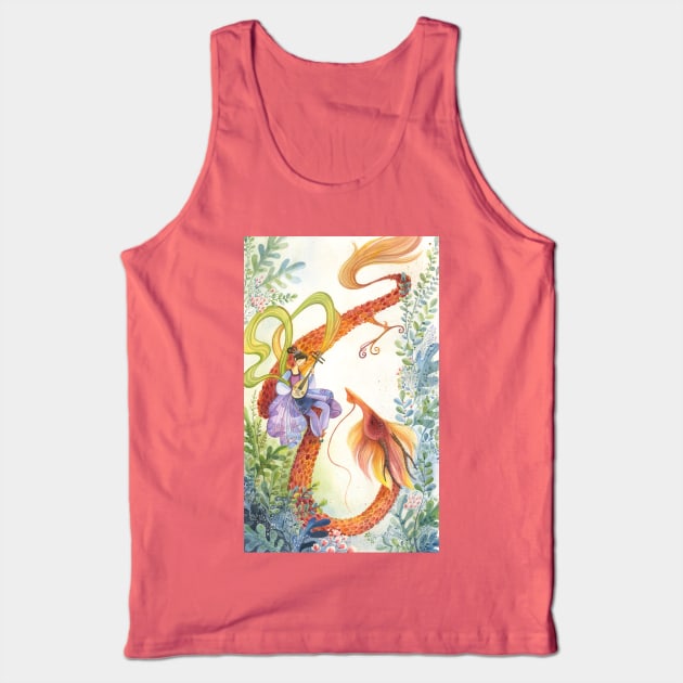 Dragon Tank Top by Alina Chau